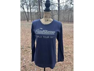 RARE ! Vintage Long Sleeve The Emotions WORLD TOUR 1977